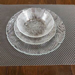 Set of 10 Woven Vinyl Placemats